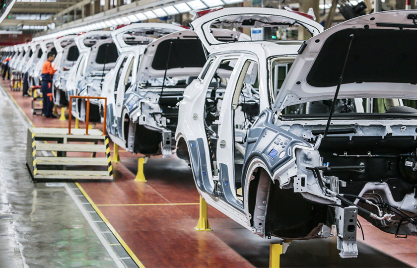 汽車行業高溫標簽應用